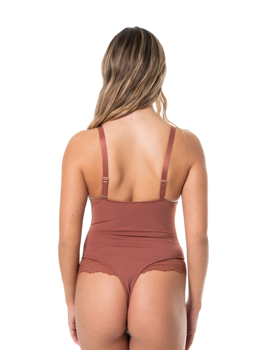 Neck Half Laced Bodysuit | Buy 1 Get 2 Free